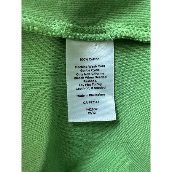 TALBOTS Green Shirt Dress; Size XS - Picture 4 of 4